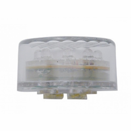 9 LED 2" Auxiliary/Utility Light - White LED/Clear Lens (Bulk) - Thumbnail 3