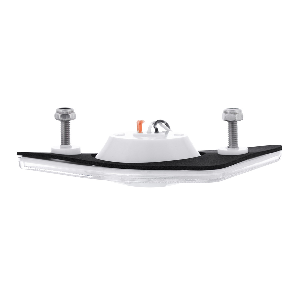 9 LED Competition Series Fender Light For 2007-2017 Kenworth T660 (Driver) -Amber LED/Clear Lens - Thumbnail 5