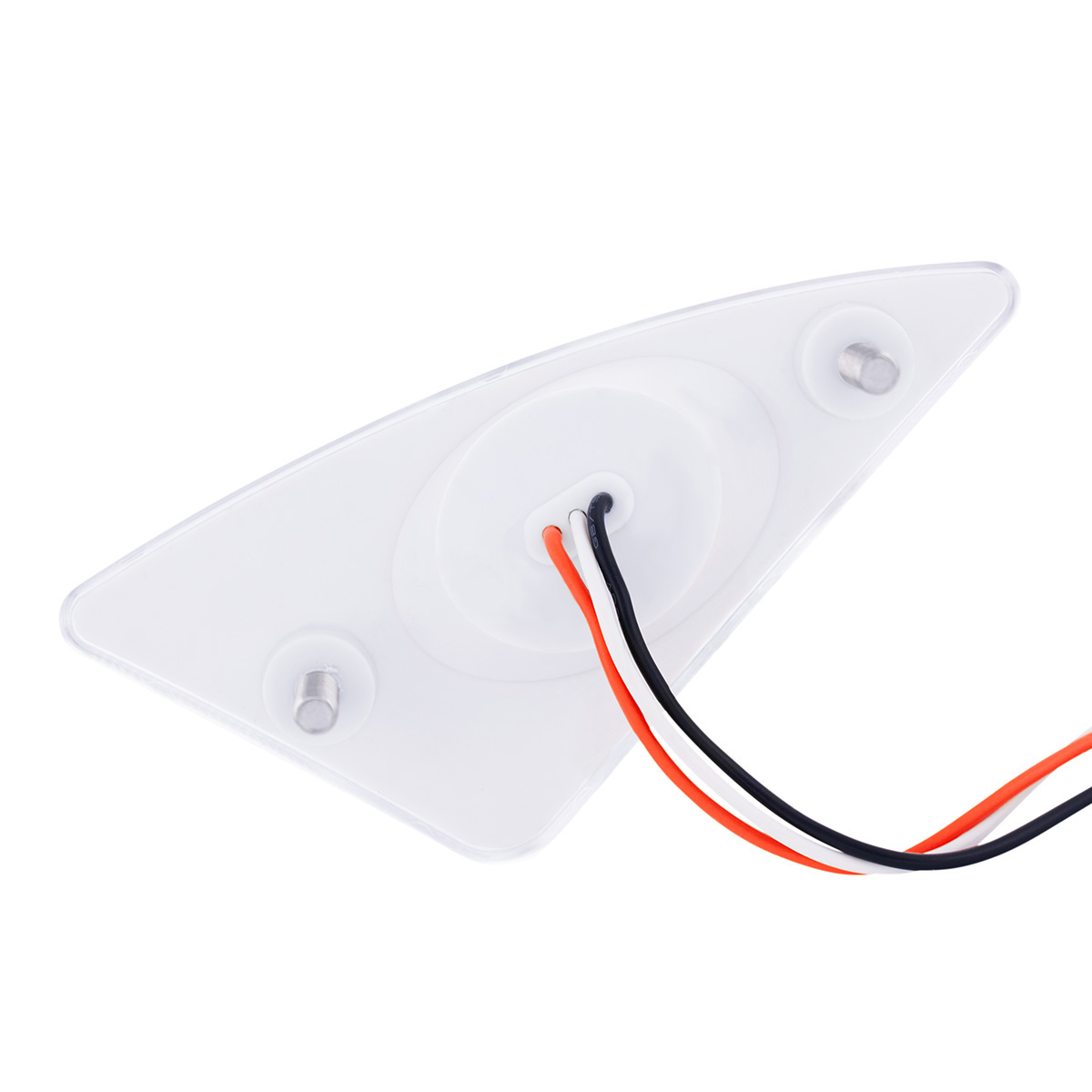 9 LED Competition Series Fender Light For 2007-2017 Kenworth T660 (Passenger) -Amber LED/Clear Lens - Thumbnail 8