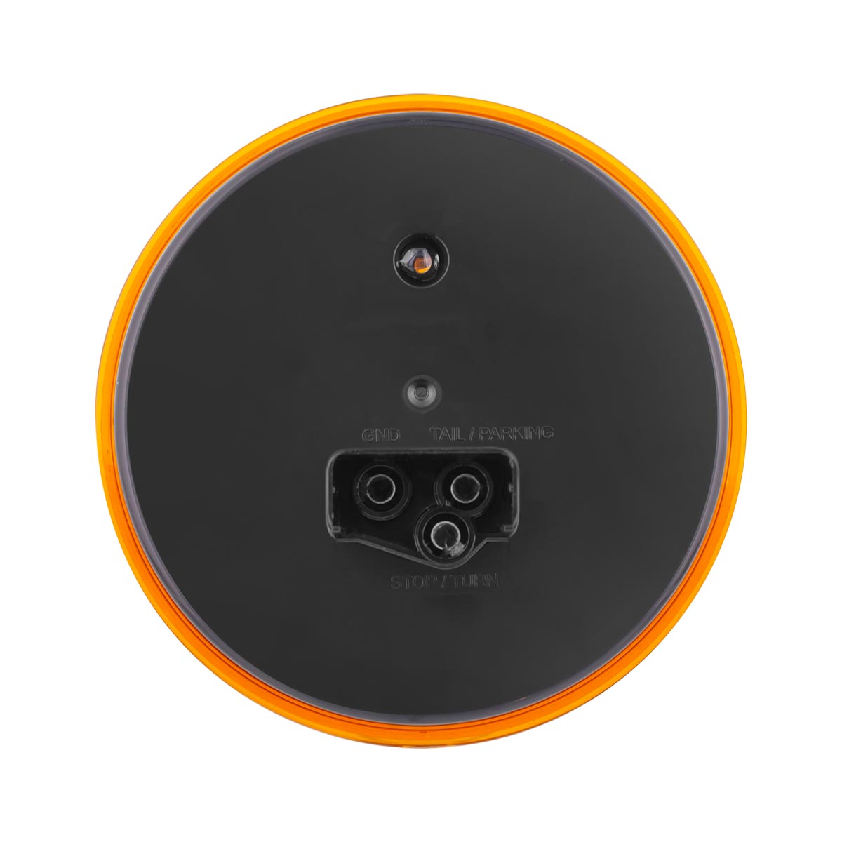 3 LED 4" Round Light(Turn Signal)-Amber LED/Amber Lens - Thumbnail 8