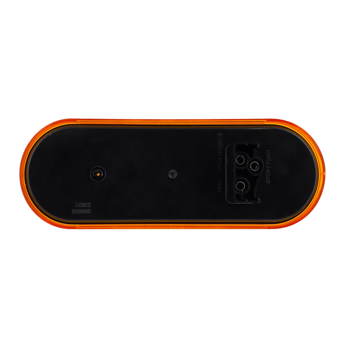 3 LED 6" Oval Light(Turn Signal)-Amber LED/Amber Lens - Thumbnail 8