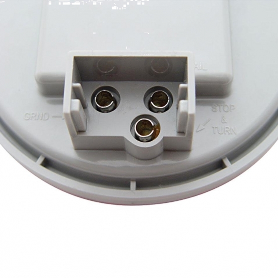 12 LED 4" Round Light (Stop, Turn & Tail) - Red LED/Red Lens - Thumbnail 5