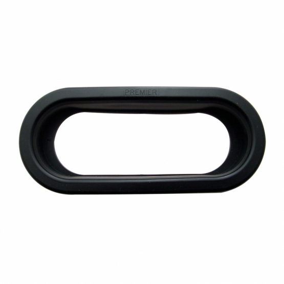 12 LED 6" Oval Reflector Light Kit (Stop, Turn & Tail) - Red LED/Red Lens - Thumbnail 3