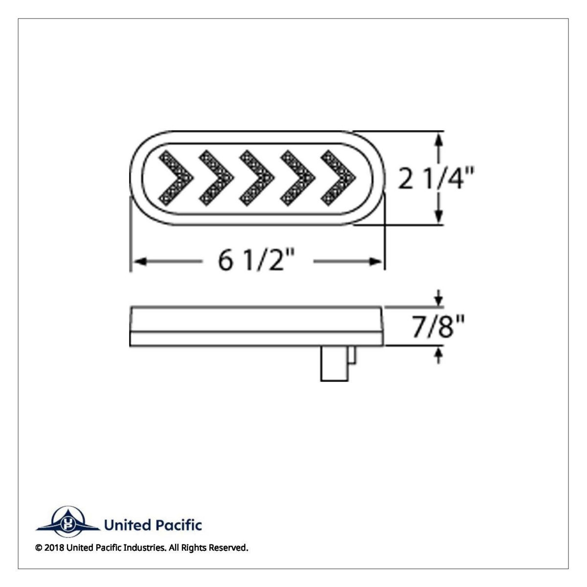 35 LED 6" Oval Sequential Turn Signal Light - Amber LED/Amber Lens - Thumbnail 11