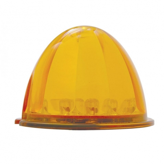 17 LED Watermelon Cab Light - Amber LED/Amber Lens - Thumbnail 3