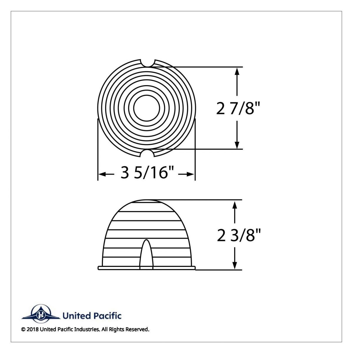 17 LED Beehive Cab Light - Amber LED/Amber Lens - Thumbnail 3