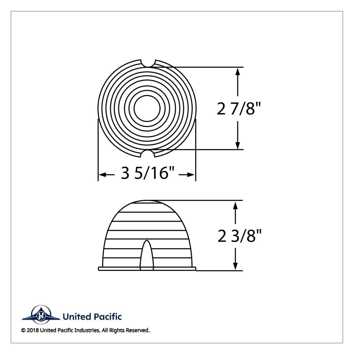 17 LED Beehive Cab Light - Amber LED/Amber Lens (Bulk) - Thumbnail 4