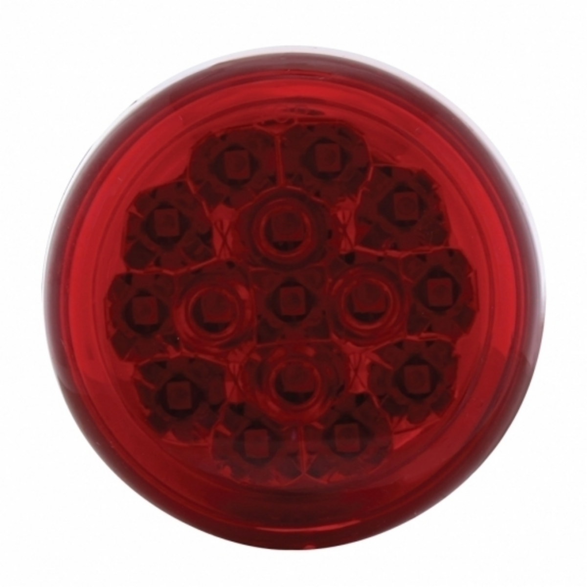 12 LED Rectangular Light Kit (Clearance/Marker) - Amber LED/Amber Lens (Bulk) - Thumbnail 6