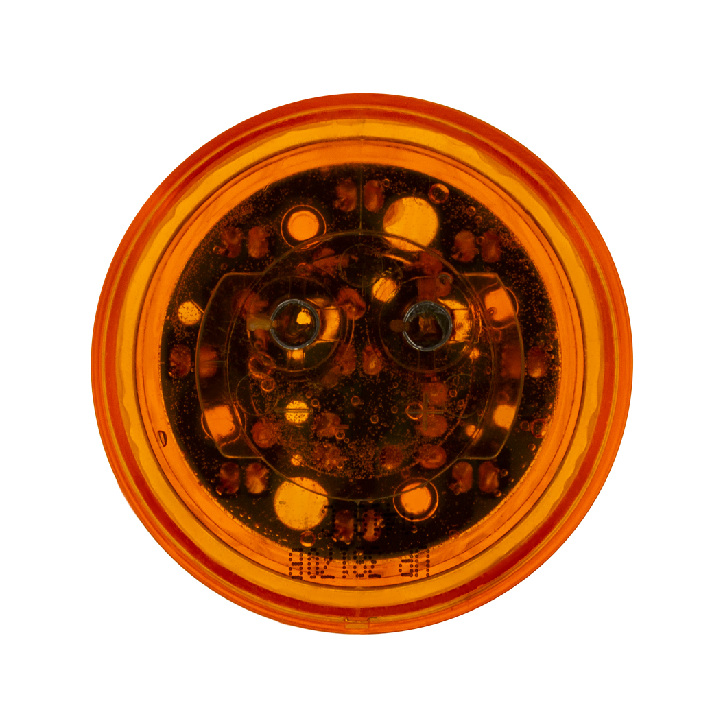 9 LED 2" Round Light (Clearance/Marker) - Amber LED/Amber Lens - Thumbnail 5
