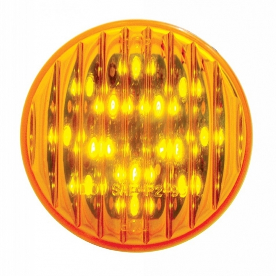 13 LED 2.5" Round Light Kit (Clearance/Marker) - Amber LED/Amber Lens - Thumbnail 2