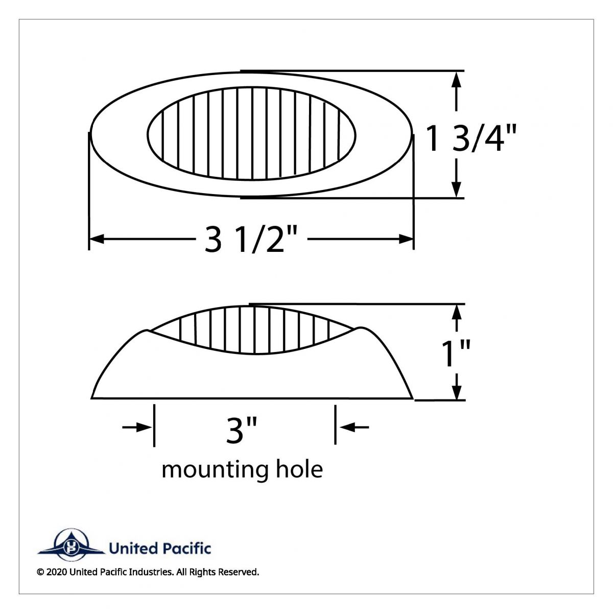 5 LED Phantom I Light (Clearance/Marker) - Red LED/Red Lens - Thumbnail 2