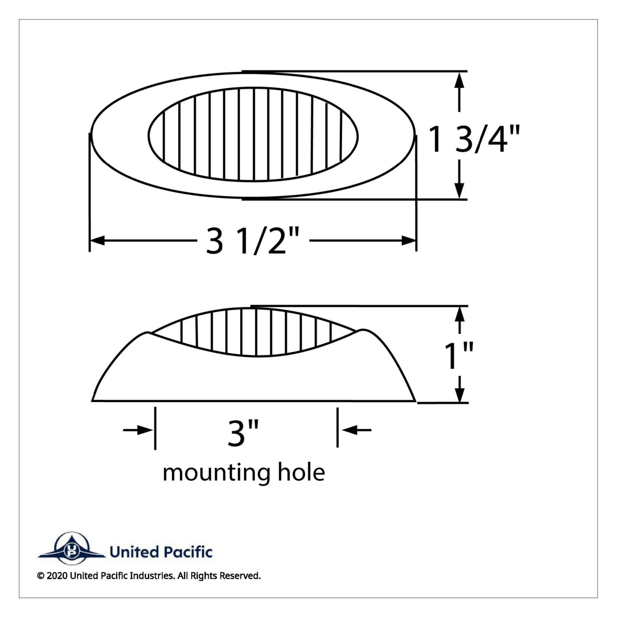 5 LED Phantom I Light (Clearance/Marker) - Red LED/Red Lens - Thumbnail 3
