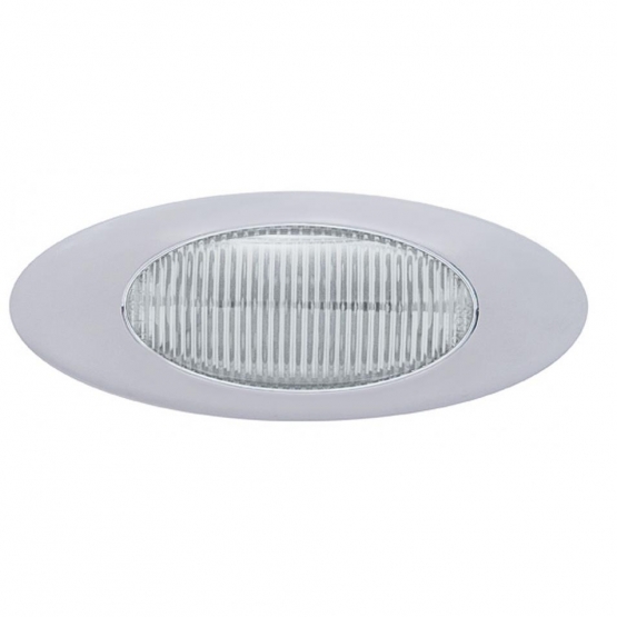 12 LED Phantom I Light (Clearance/Marker) - Amber LED/Clear Lens