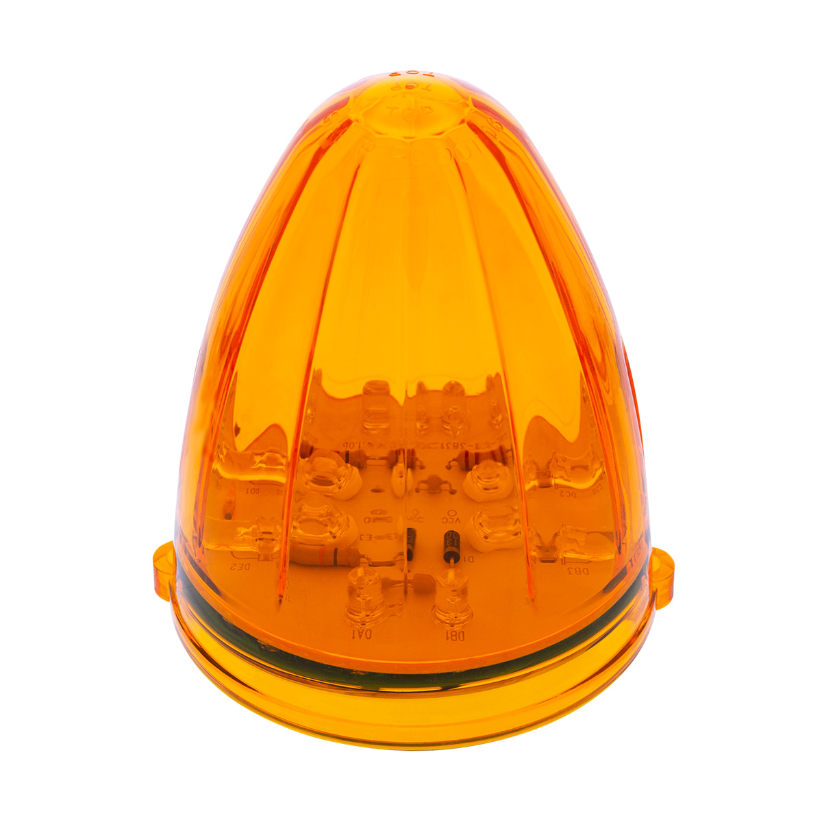 19 LED Watermelon Grakon 1000 Cab Light - Amber LED/Amber Lens - Thumbnail 2