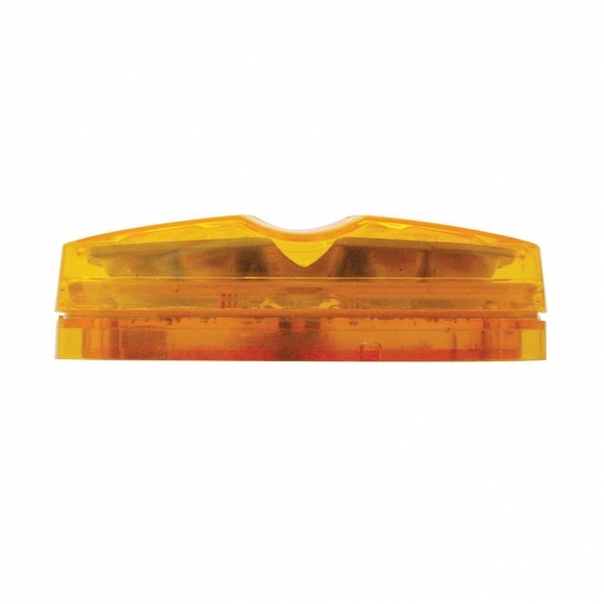 14 LED Reflector Rectangular Light (Clearance/Marker) - Amber LED/Amber Lens - Thumbnail 5