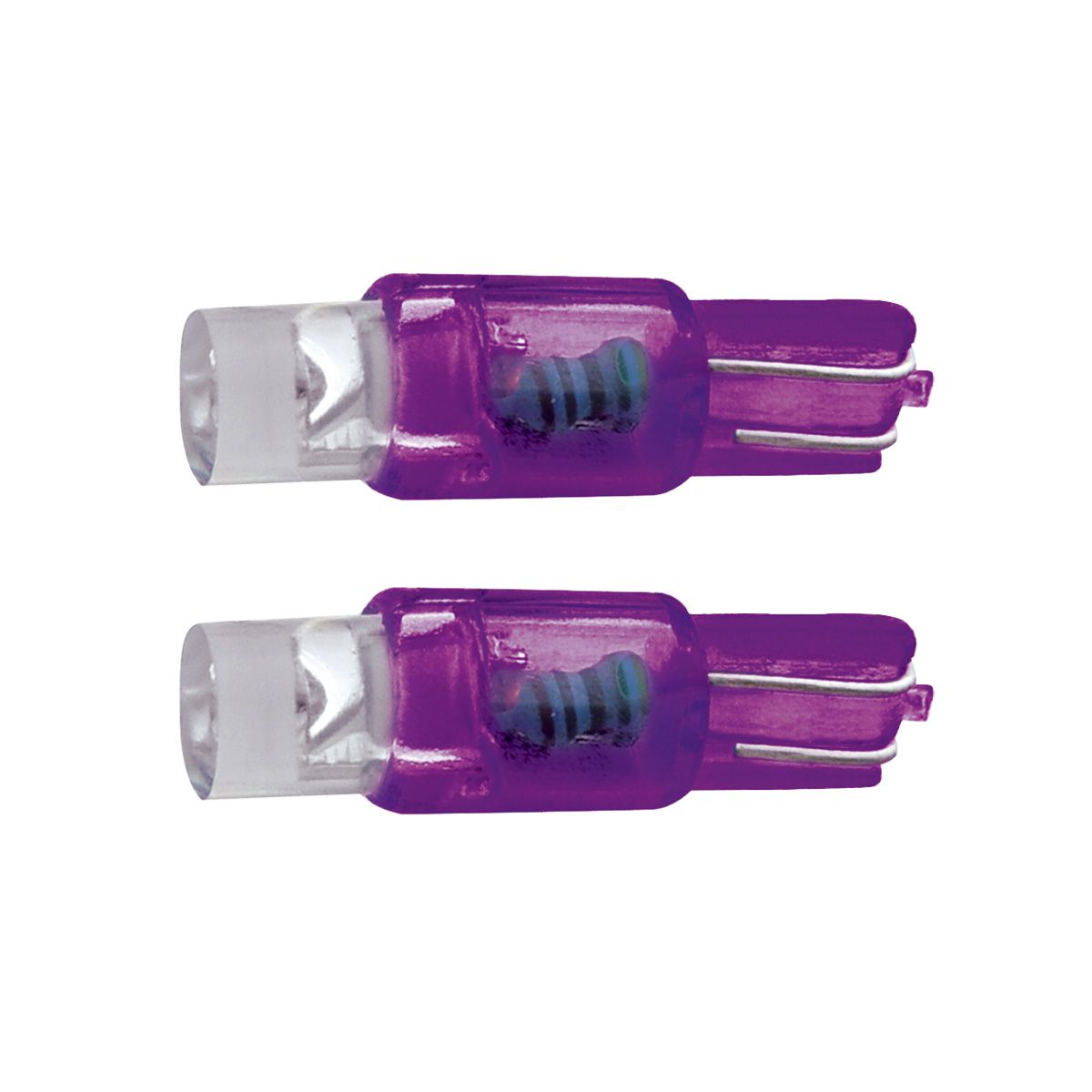 Single Micro LED 37/BP2 Bulb - Purple (2-Pack)