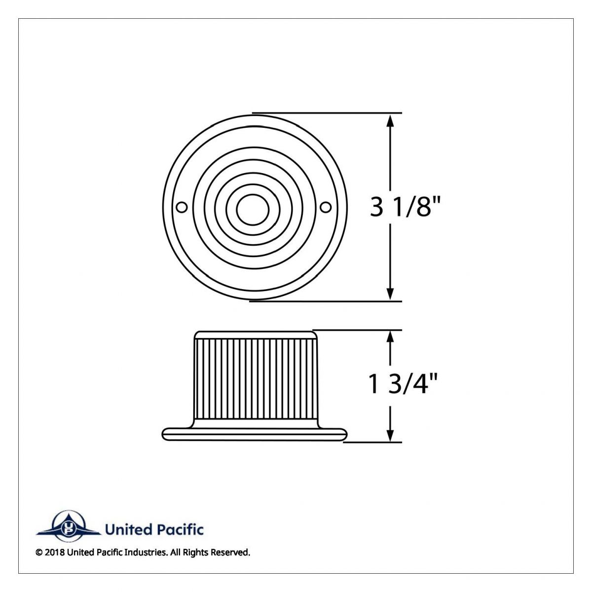 13 LED Honda Light - Red LED/Red Lens - Thumbnail 4