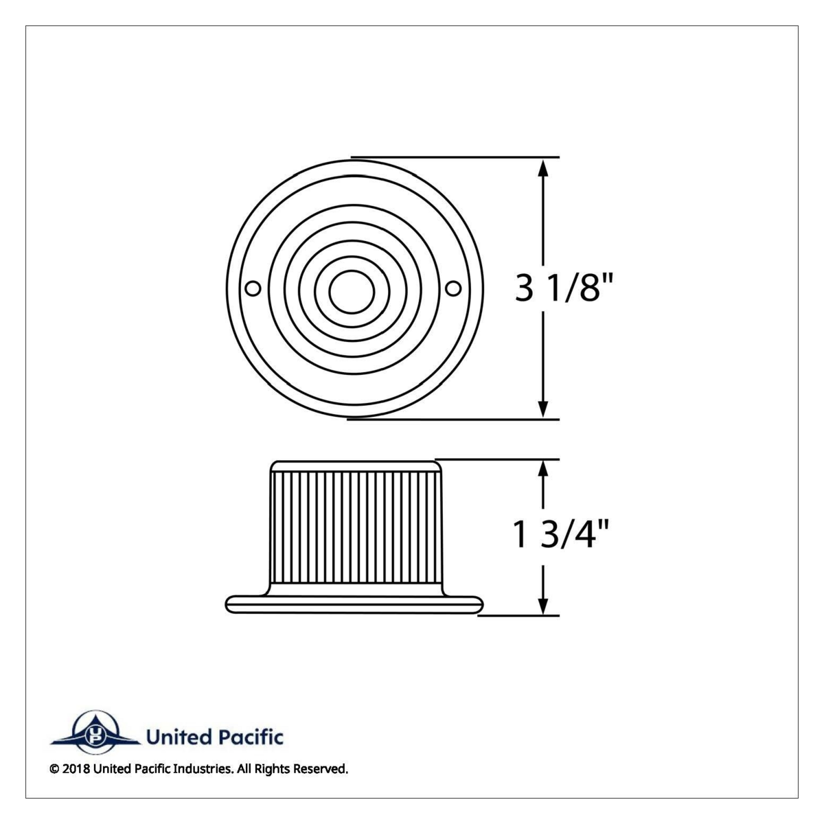 13 LED Honda Light - Red LED/Red Lens - Thumbnail 5