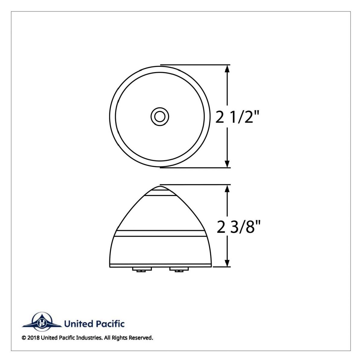 20 LED 7" Round Back-Up Light (Bulk) - Thumbnail 3