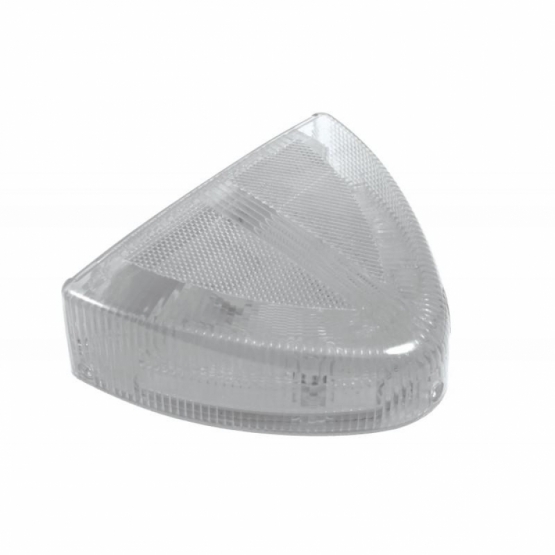 30 LED Low Profile Turn Signal Light For 1987-2007 Peterbilt 379/378/357 - Amber LED/Clear Lens - Thumbnail 3
