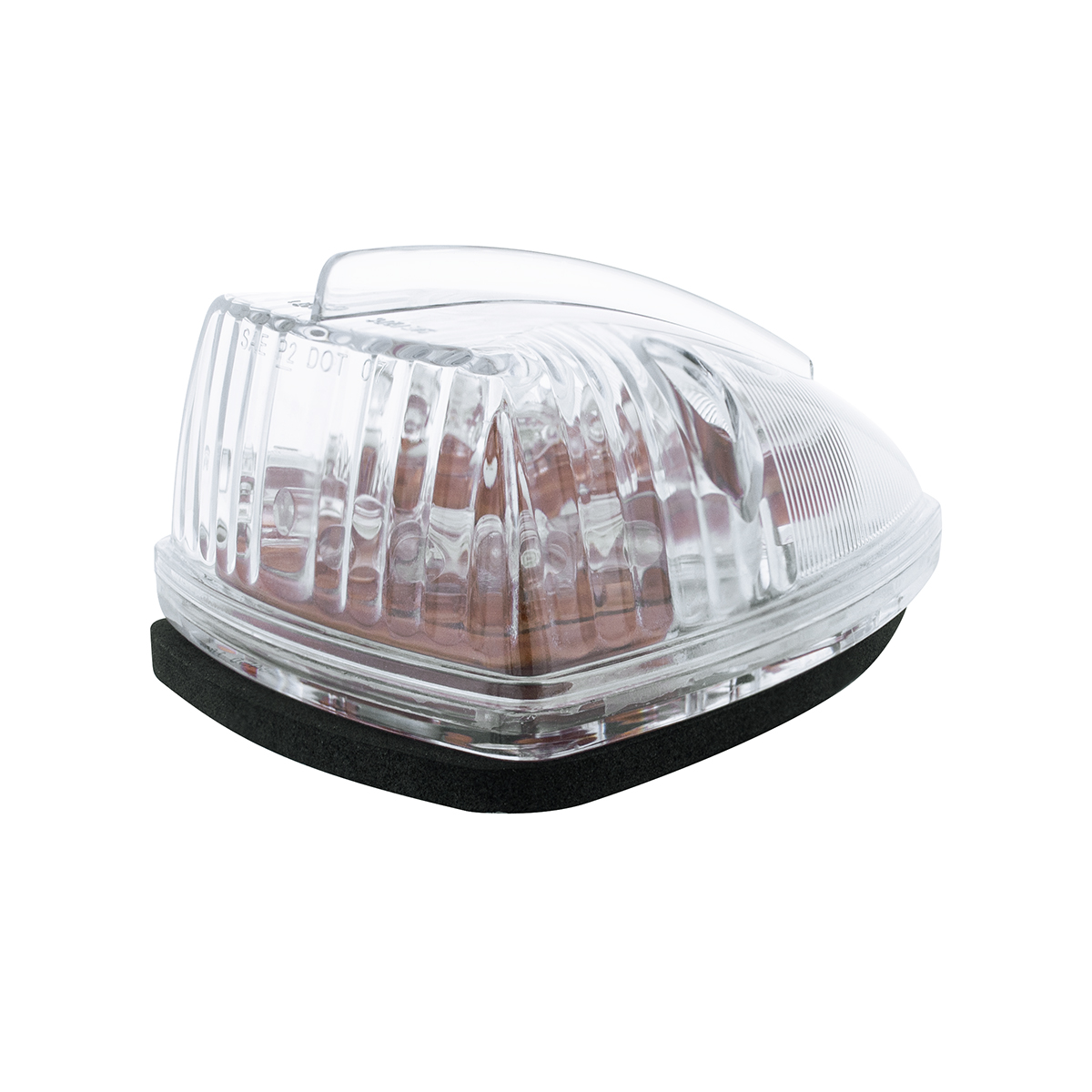 15 LED Pick-Up/SUV Cab Light - Amber LED/Clear Lens - Thumbnail 4