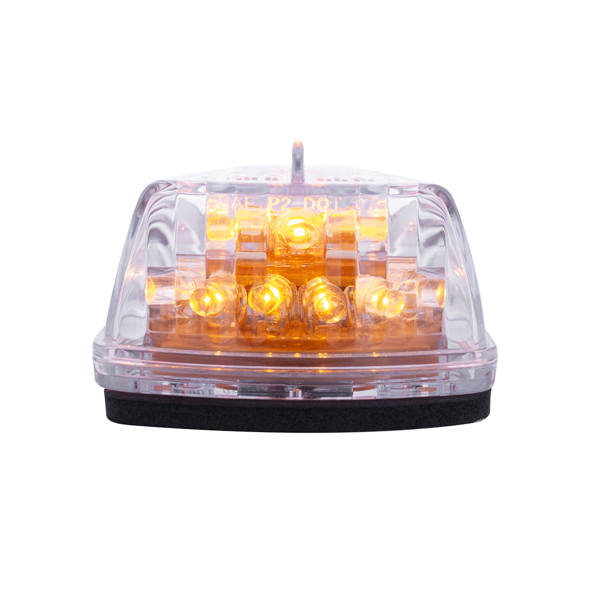 15 LED Pick-Up/SUV Cab Light - Amber LED/Clear Lens - Thumbnail 5