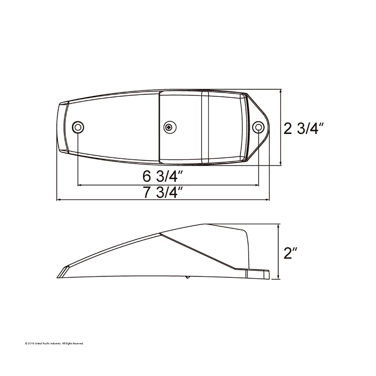15 LED Pick-Up/SUV Cab Light Kit - Amber LED/Clear Lens - Thumbnail 5