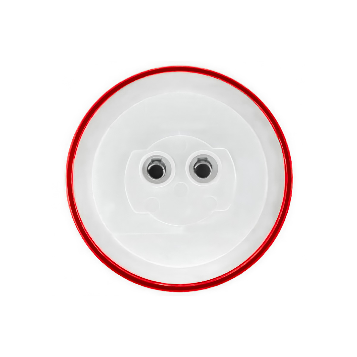 8 LED 2.5" Round Reflectorize Light Kit (Clearance/Marker) - Red LED/Red Lens - Thumbnail 4