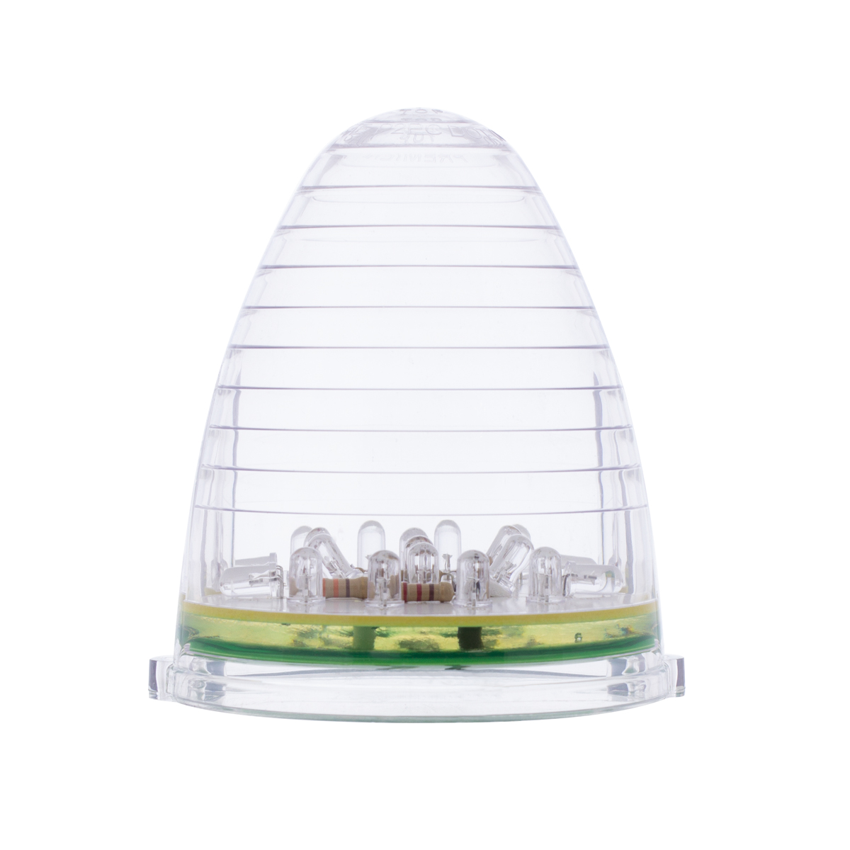 19 LED Beehive Grakon 1000 Cab Light - Amber LED/Clear Lens - Thumbnail 6