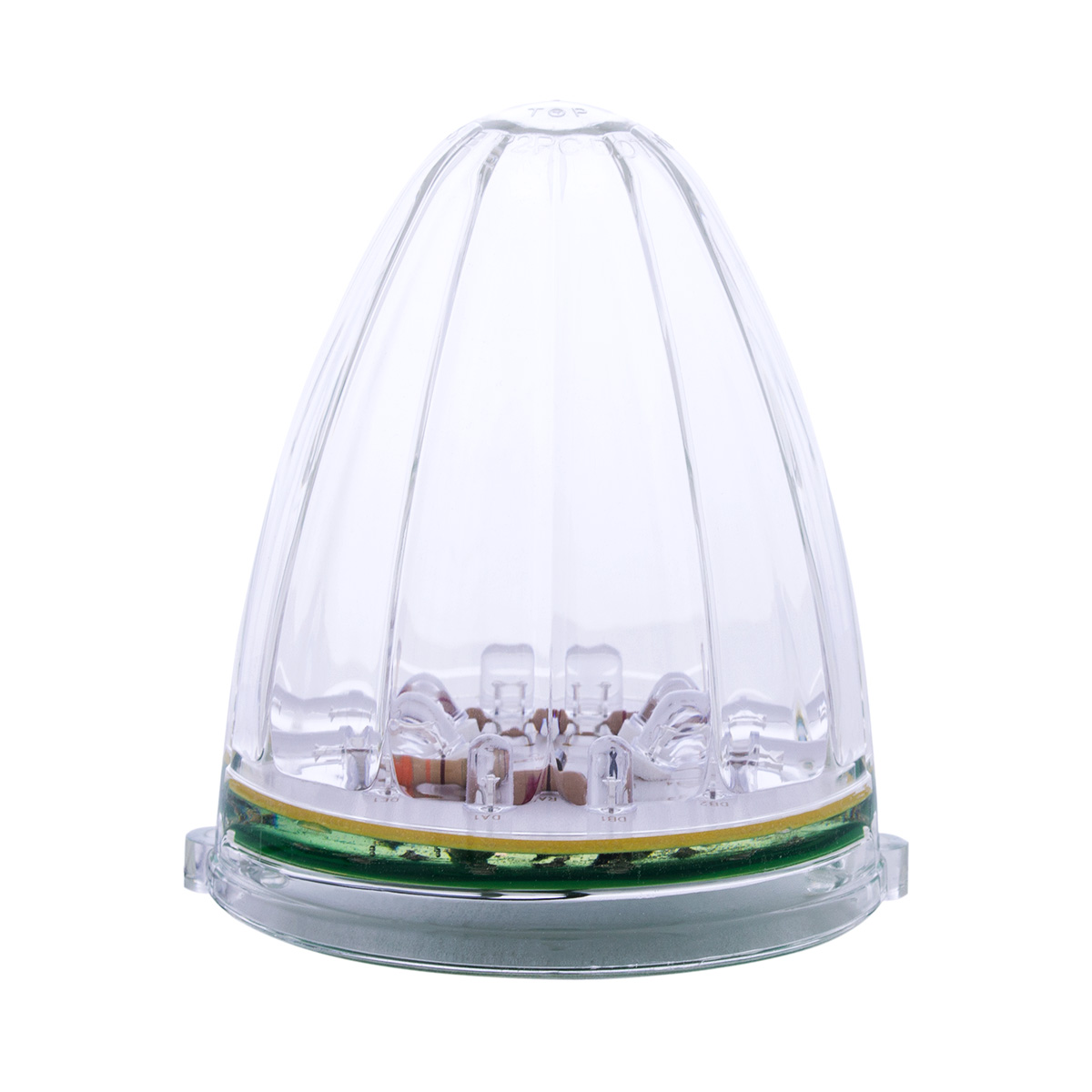 19 LED Watermelon Grakon 1000 Cab Light - Amber LED/Clear Lens - Thumbnail 4