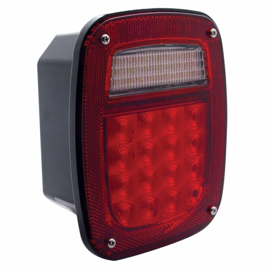LED Universal Combination Tail Light With License Light - Thumbnail 3