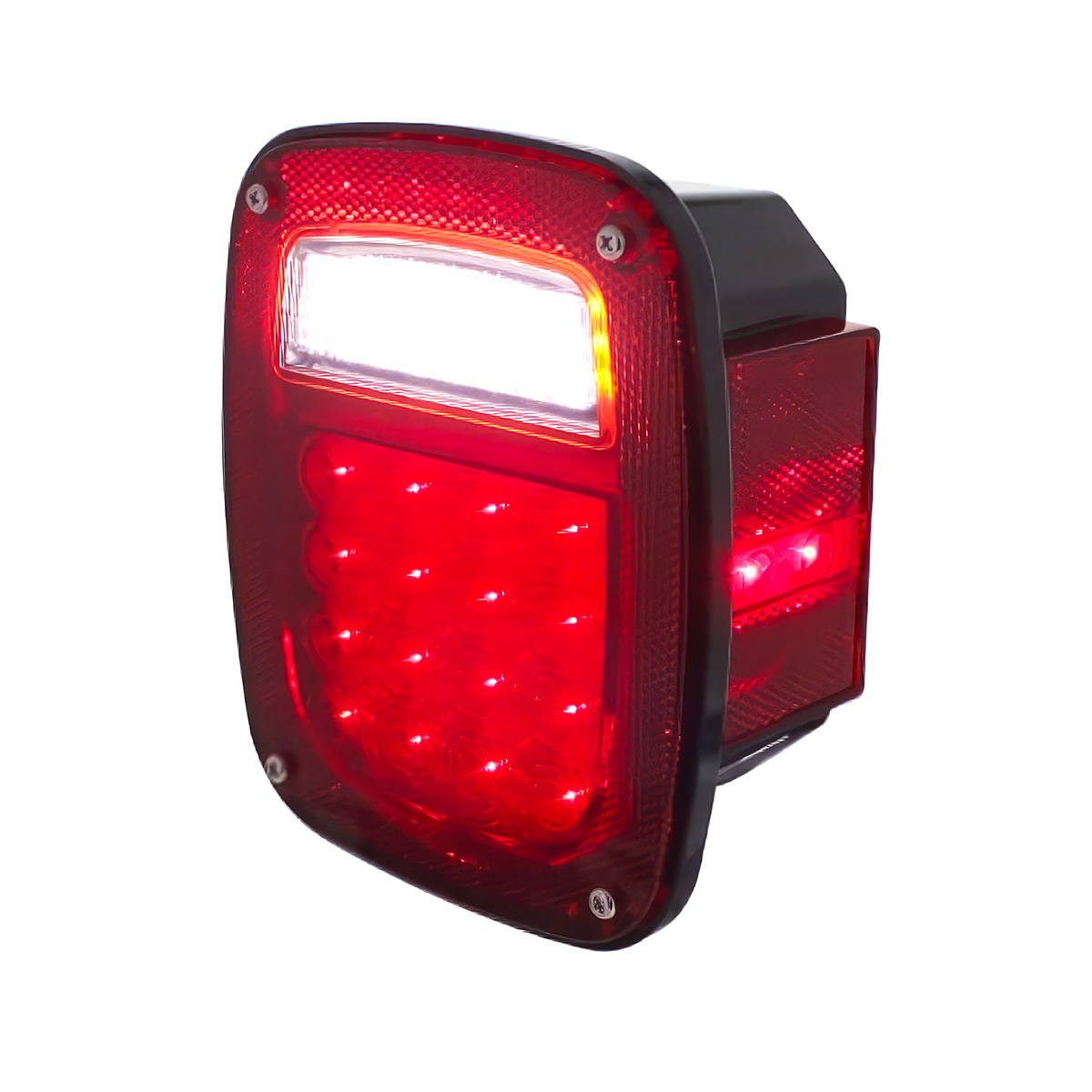 LED Universal Combination Tail Light Without License Light & Side Marker (Bulk) - Thumbnail 2