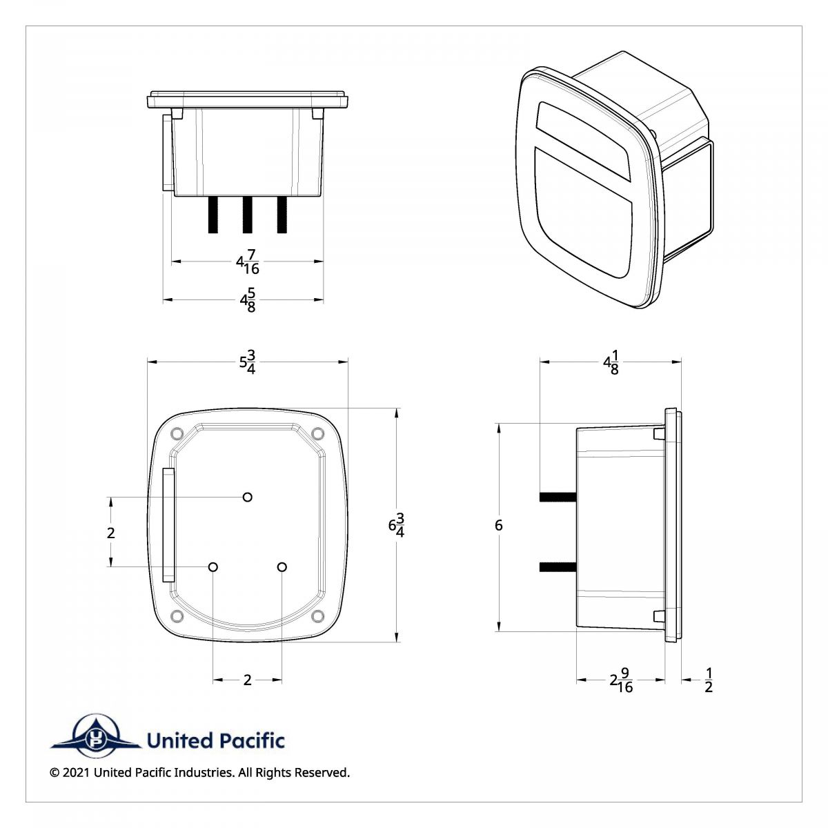 LED Universal Combination Tail Light Without License Light & Side Marker (Bulk) - Thumbnail 6