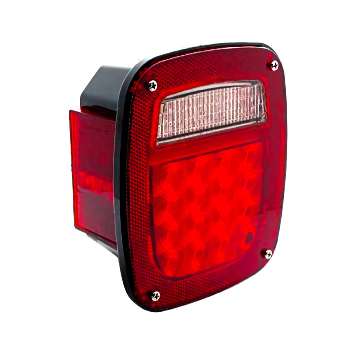 LED Universal Combination Tail Light With License Light & Side Marker (Bulk) - Thumbnail 3