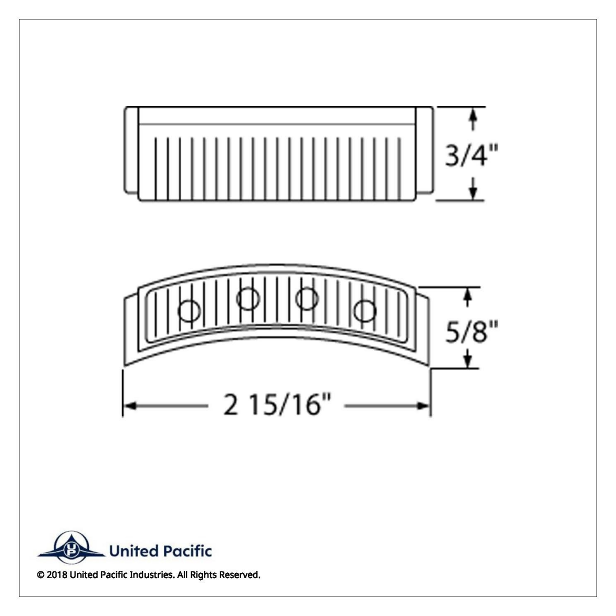 4 LED Headlight Turn Signal Light - Amber LED/Clear Lens - Thumbnail 5