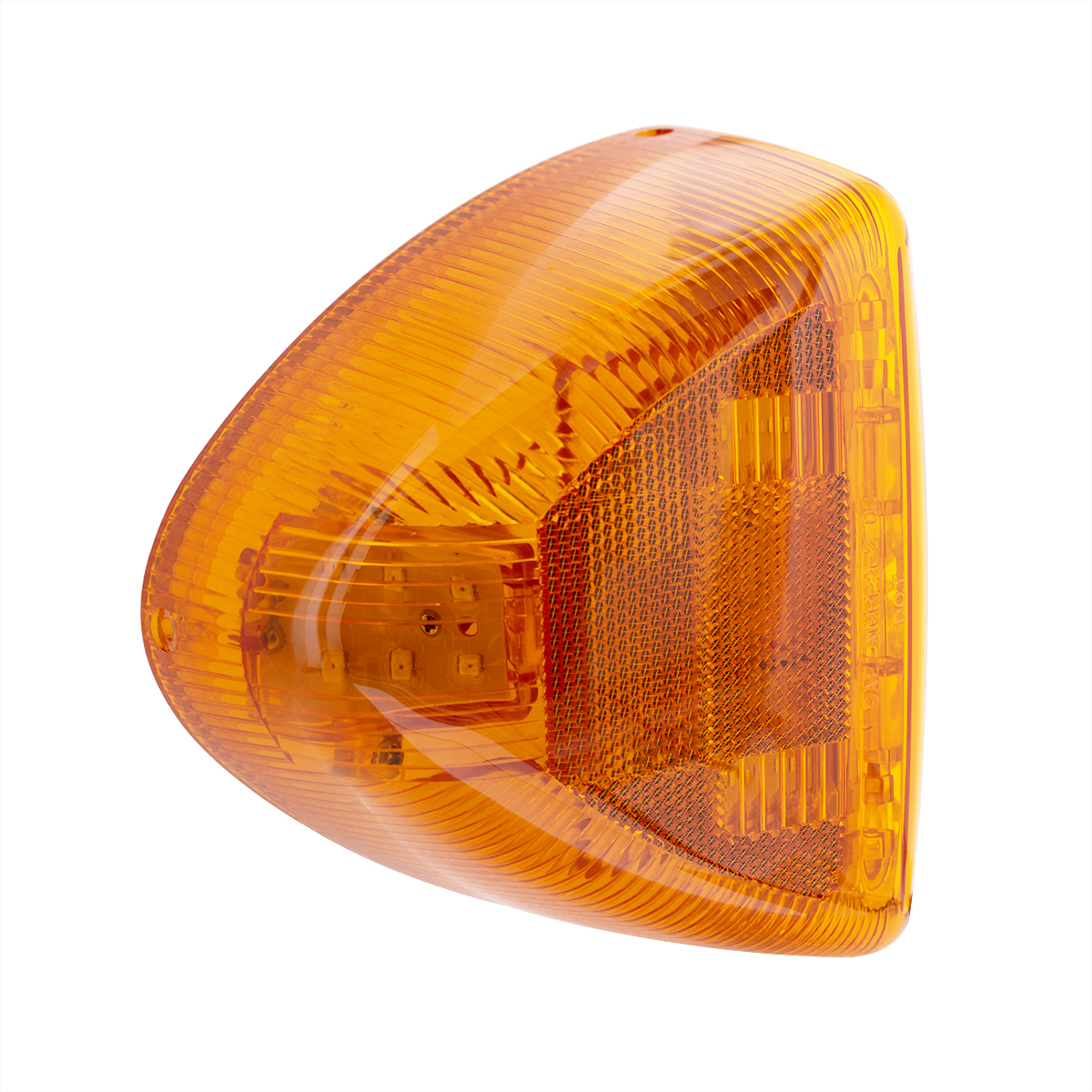31 LED Turn Signal Light For 1987-2007 Peterbilt 379/378/357  - Amber LED/Amber Lens - Thumbnail 8