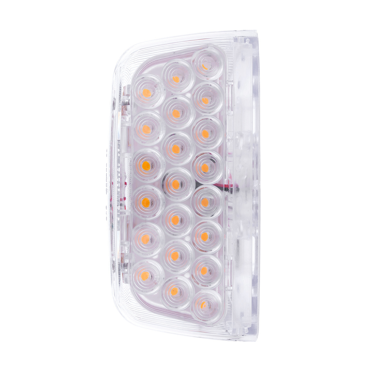 31 LED Turn Signal Light For 1987-2007 Peterbilt 379/378/357  - Amber LED/Clear Lens - Thumbnail 2