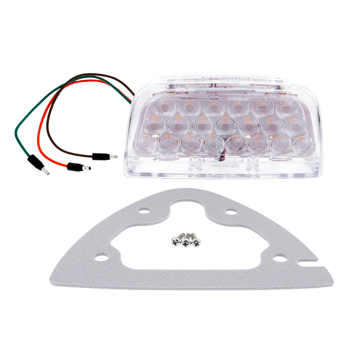 31 LED Turn Signal Light For 1987-2007 Peterbilt 379/378/357  - Amber LED/Clear Lens - Thumbnail 12