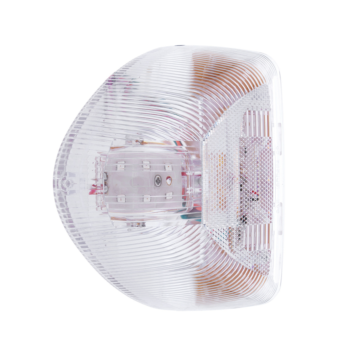 31 LED Turn Signal Light For 1987-2007 Peterbilt 379/378/357  - Amber LED/Clear Lens - Thumbnail 8