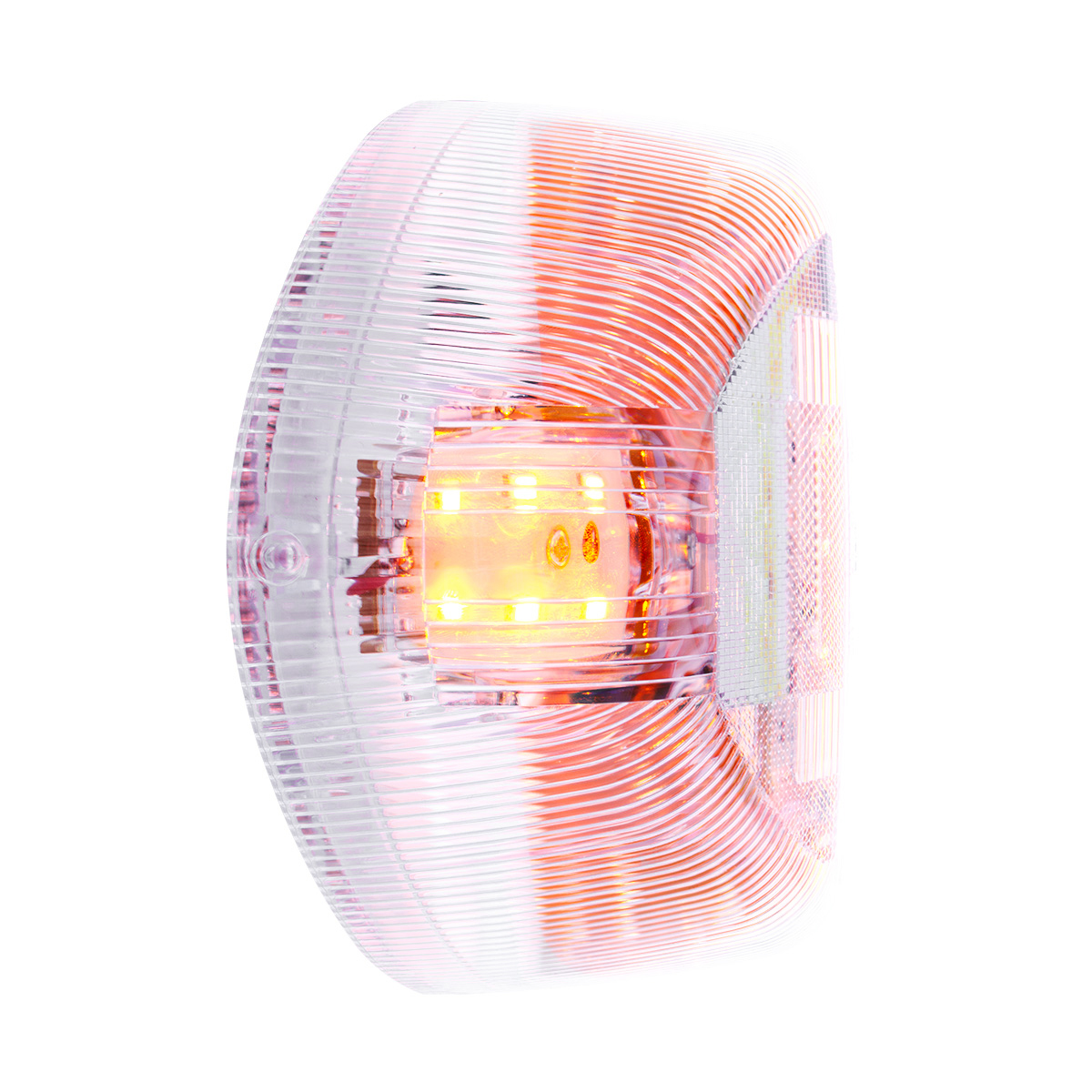 31 LED Turn Signal Light For 1987-2007 Peterbilt 379/378/357  - Amber LED/Clear Lens - Thumbnail 9