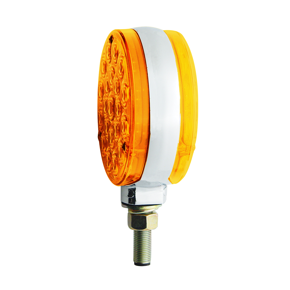 42 LED Double Face Turn Signal Light - Amber LED/Amber Lens - Thumbnail 2