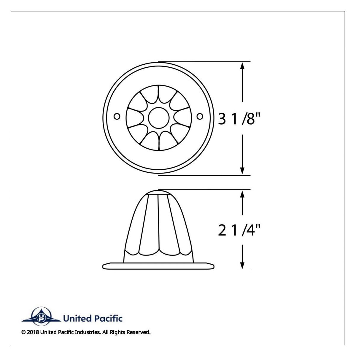 13 LED Watermelon Honda Light - Amber LED/Amber Lens - Thumbnail 3