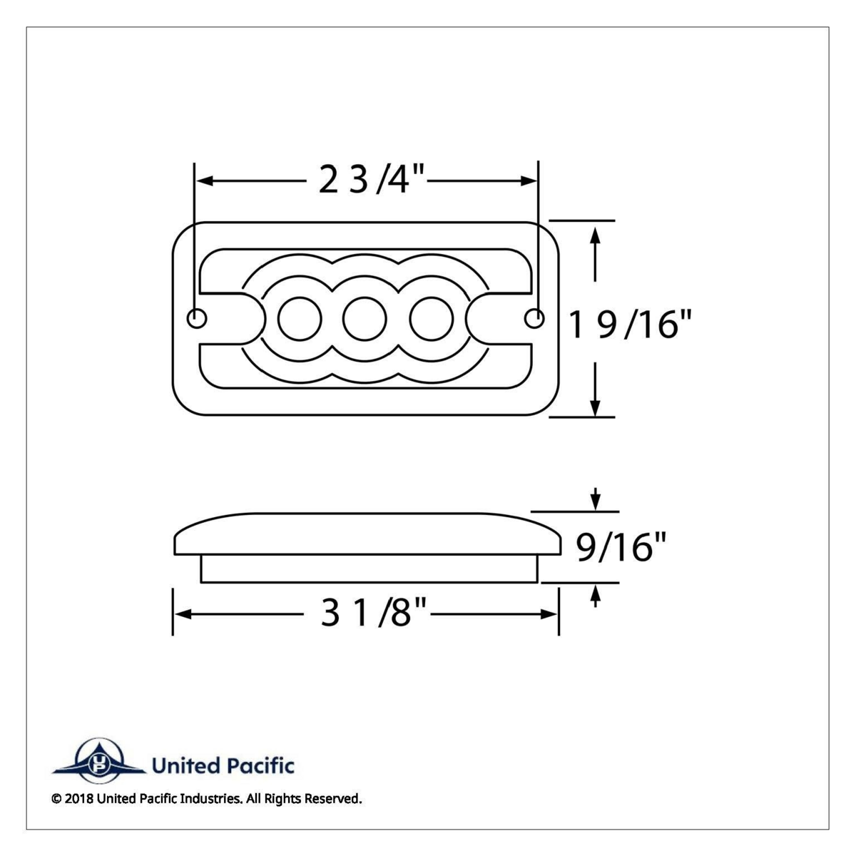 3 LED Clearance Marker Light - Amber LED/Amber Lens - Thumbnail 4