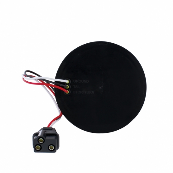 10 LED 4" Turn Signal Light - Amber LED/Amber Lens (Bulk) - Thumbnail 2