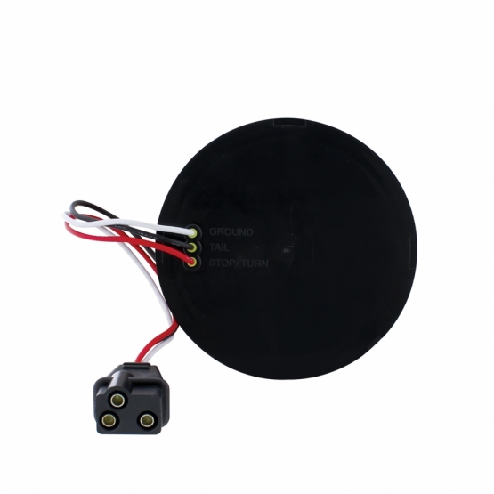 10 LED 4" Turn Signal Light - Amber LED/Clear Lens - Thumbnail 2