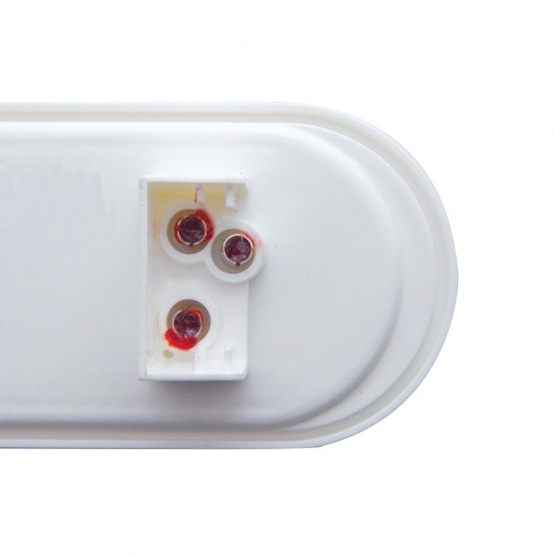 40 LED Oval Turn Signal Light - Amber LED/Amber Lens (Bulk) - Thumbnail 5