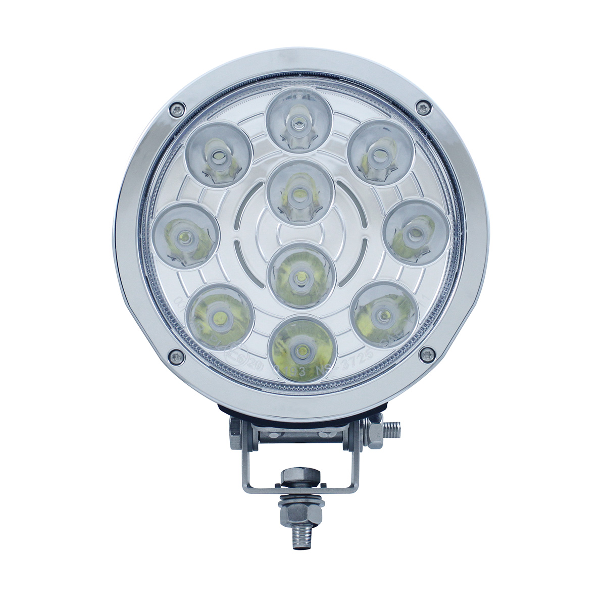 10 High Power 3-Watt LED 7" Driving Light - 1300 Lumens - Thumbnail 2