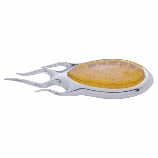 39 LED "Inferno" Turn Signal Light - Amber LED/Amber Lens - Thumbnail 3