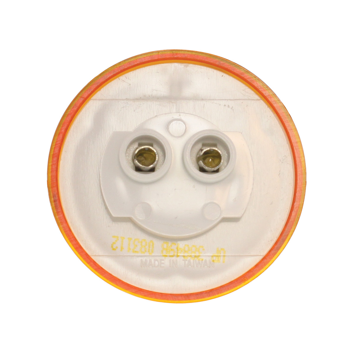 9 LED 2" Round Reflector Light (Clearance/Marker) - Amber LED/Amber Lens (Bulk) - Thumbnail 5