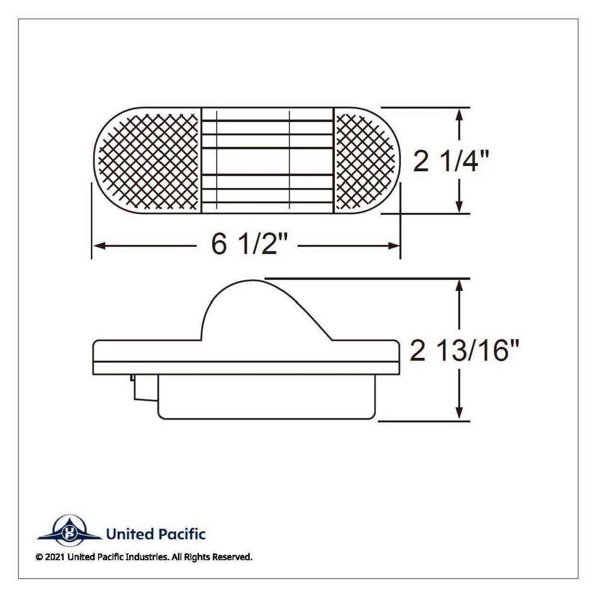 28 LED Mid-Trailer Turn Signal Light - Amber LED/Amber Lens (Bulk) - Thumbnail 4